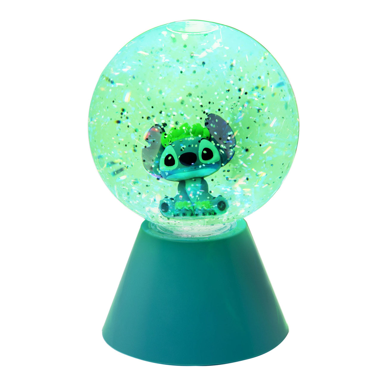 Imagen del producto Lilo & Stitch Lámpara LED Stitch Bola de Purpurina 17 cm