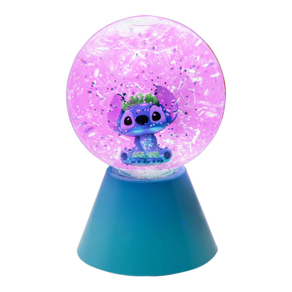Imagen del producto Lilo & Stitch Lámpara LED Stitch Bola de Purpurina 17 cm