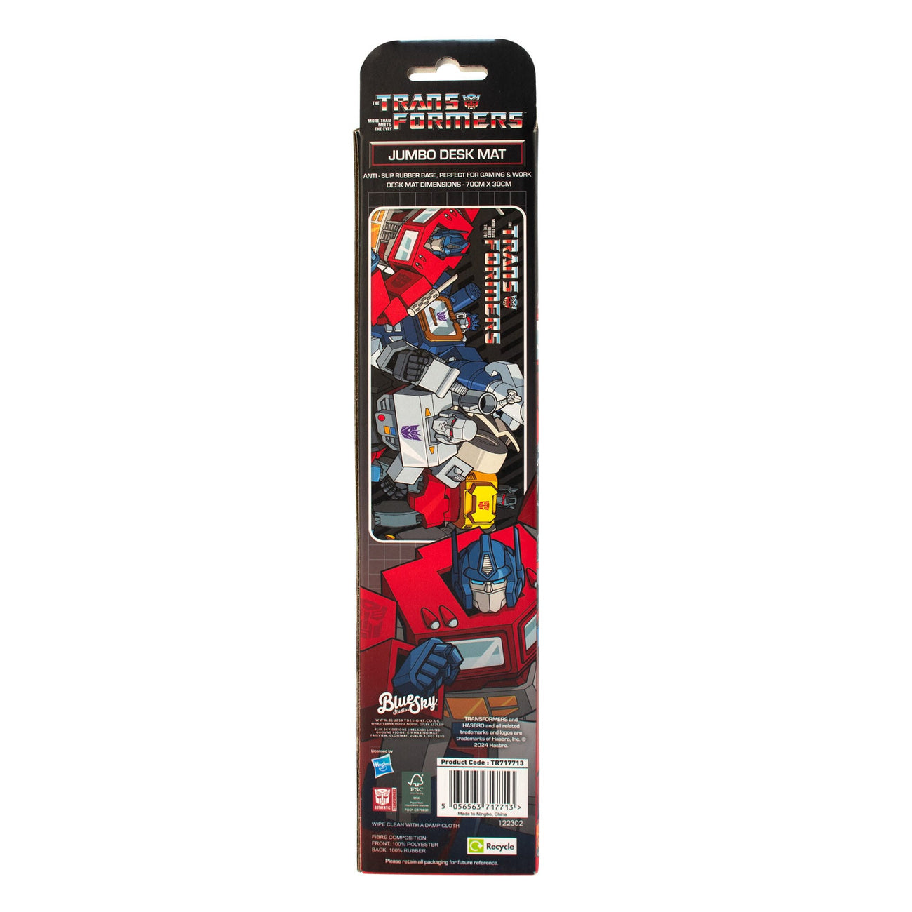 Imagen del producto Alfombrilla de escritorio Transformers