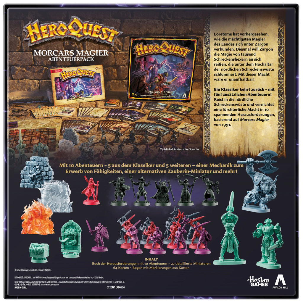 Imagen del producto HeroQuest Expansión de juego de mesa - Los Magos de Morcar