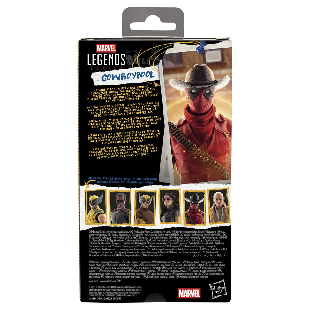 Imagen del producto Deadpool & Wolverine Figura de acción Marvel Legends Cowboypool
