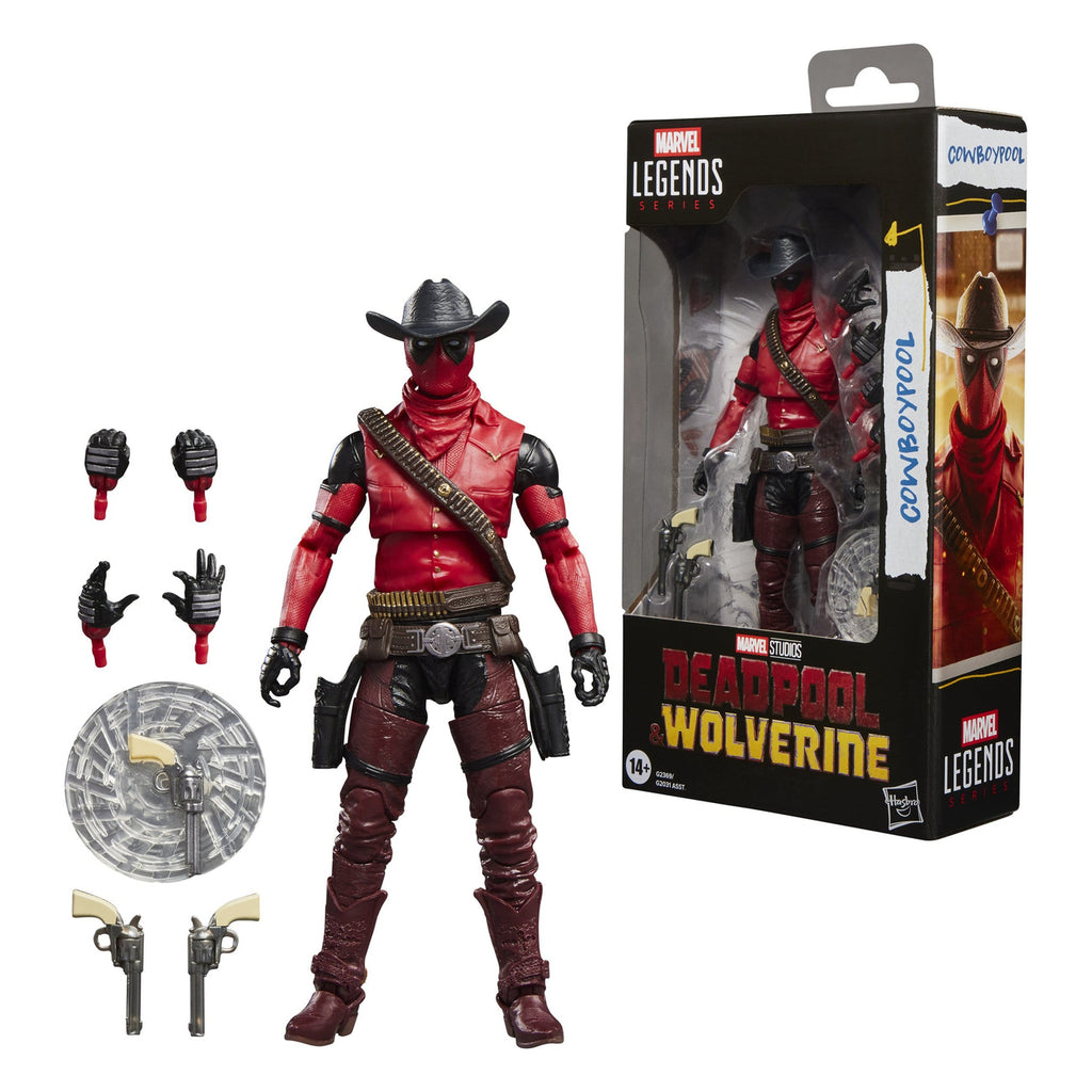Imagen del producto Deadpool & Wolverine Figura de acción Marvel Legends Cowboypool
