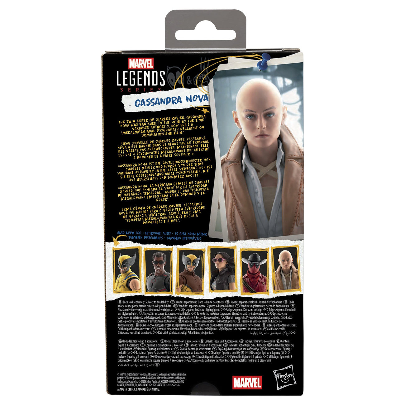 Imagen del producto Deadpool & Wolverine Marvel Legends Figura de acción Cassandra