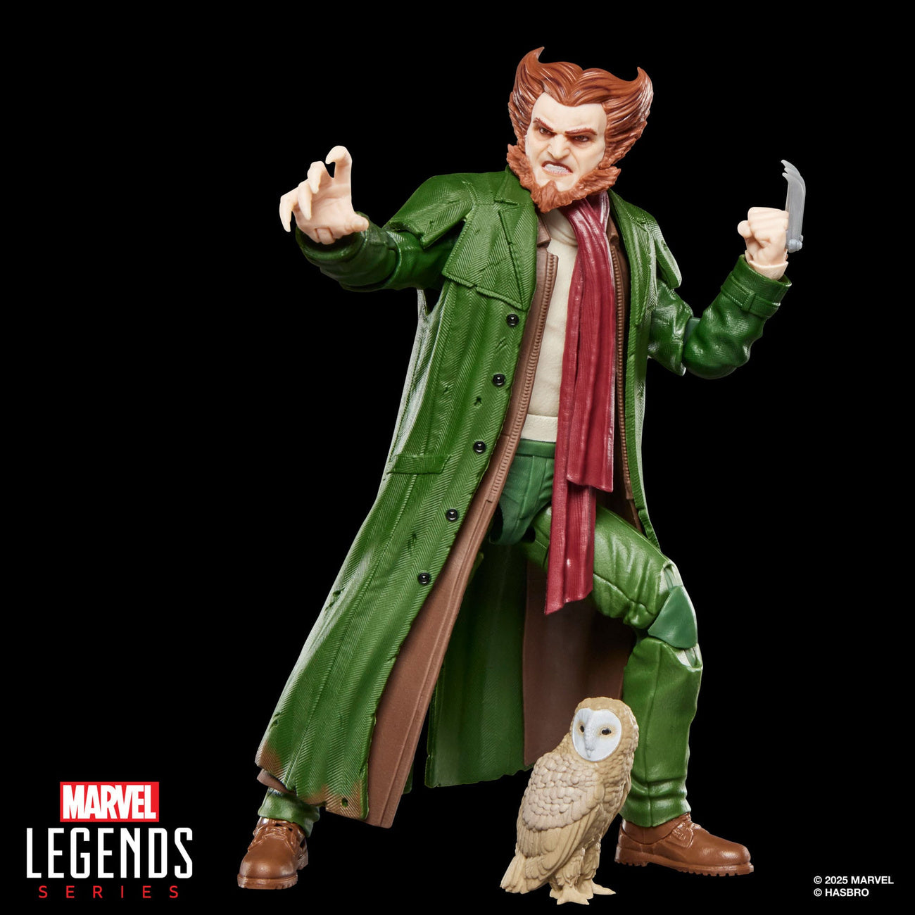 Imagen del producto Spider-Man Marvel Legends Retro figura de acción Marvel's Owl 15
