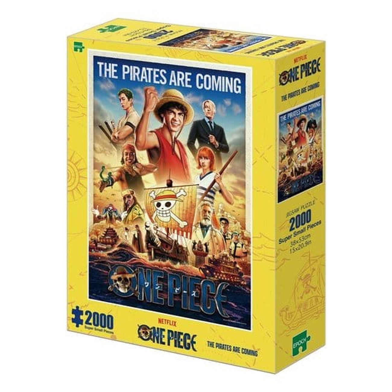 Imagen del producto Puzzle One Piece 2000 piezas The Pirates Are Coming