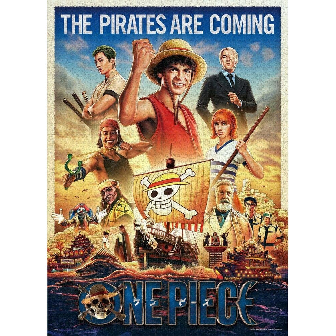 Imagen del producto Puzzle One Piece 2000 piezas The Pirates Are Coming