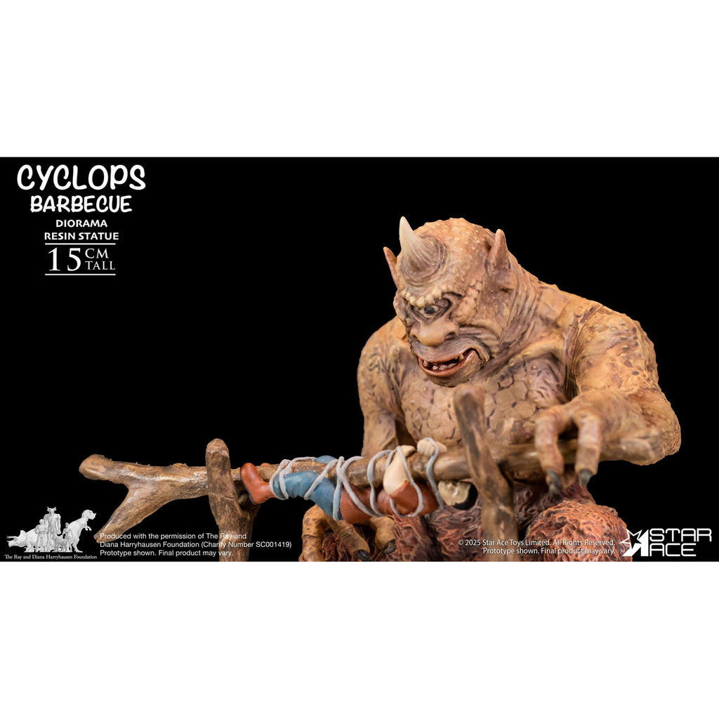 Imagen del producto Ray Harryhausen Diorama 1/8 Cyclops Barbecue Scene 17 cm