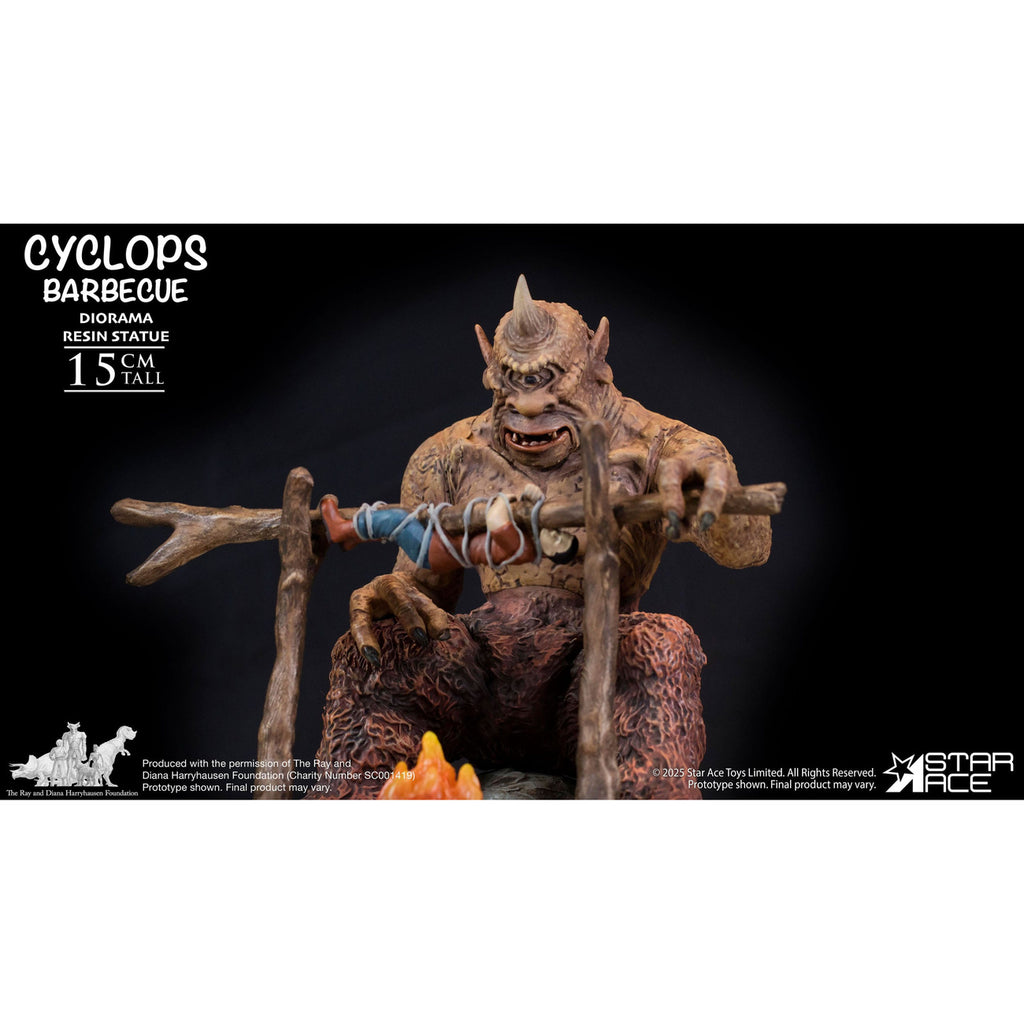 Imagen del producto Ray Harryhausen Diorama 1/8 Cyclops Barbecue Scene 17 cm