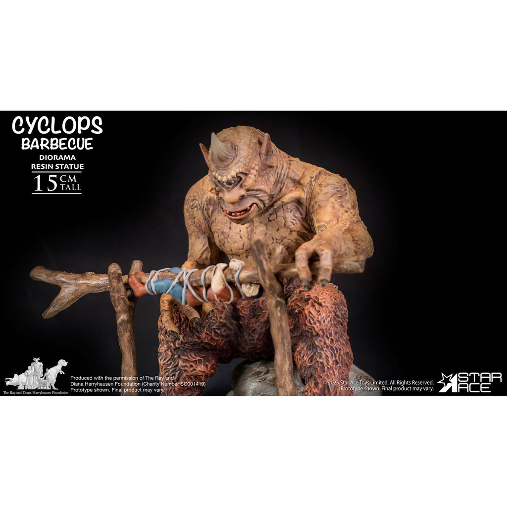 Imagen del producto Ray Harryhausen Diorama 1/8 Cyclops Barbecue Scene 17 cm