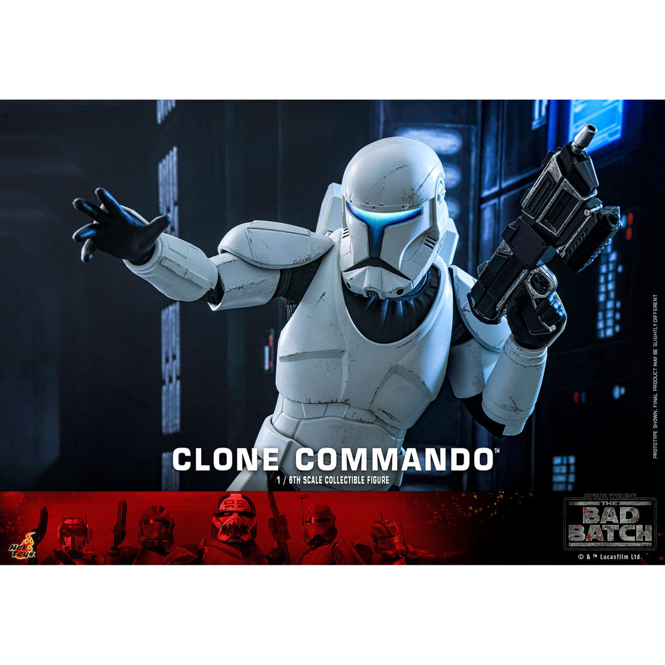 Product image Star Wars: The Bad Batch Action Figure 1/6 Clone Commando 30