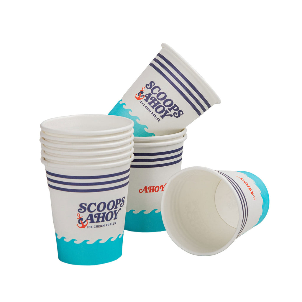 Imagen del producto Stranger Things Set de 24 vasos de cartón Scoops Ahoy