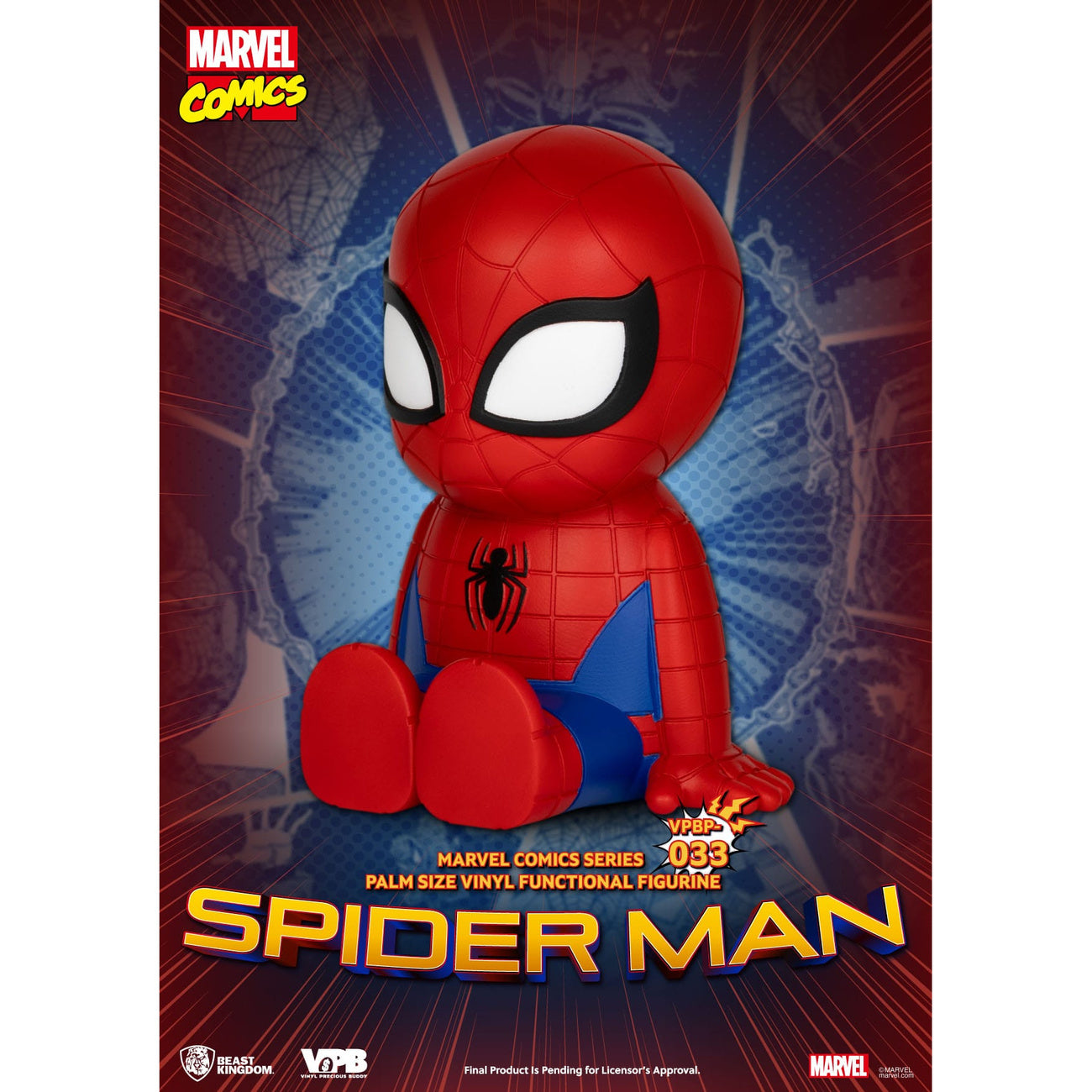 Imagen del producto Classic Marvel Comics hucha Piggy de vinilo Spider-Man 12 cm