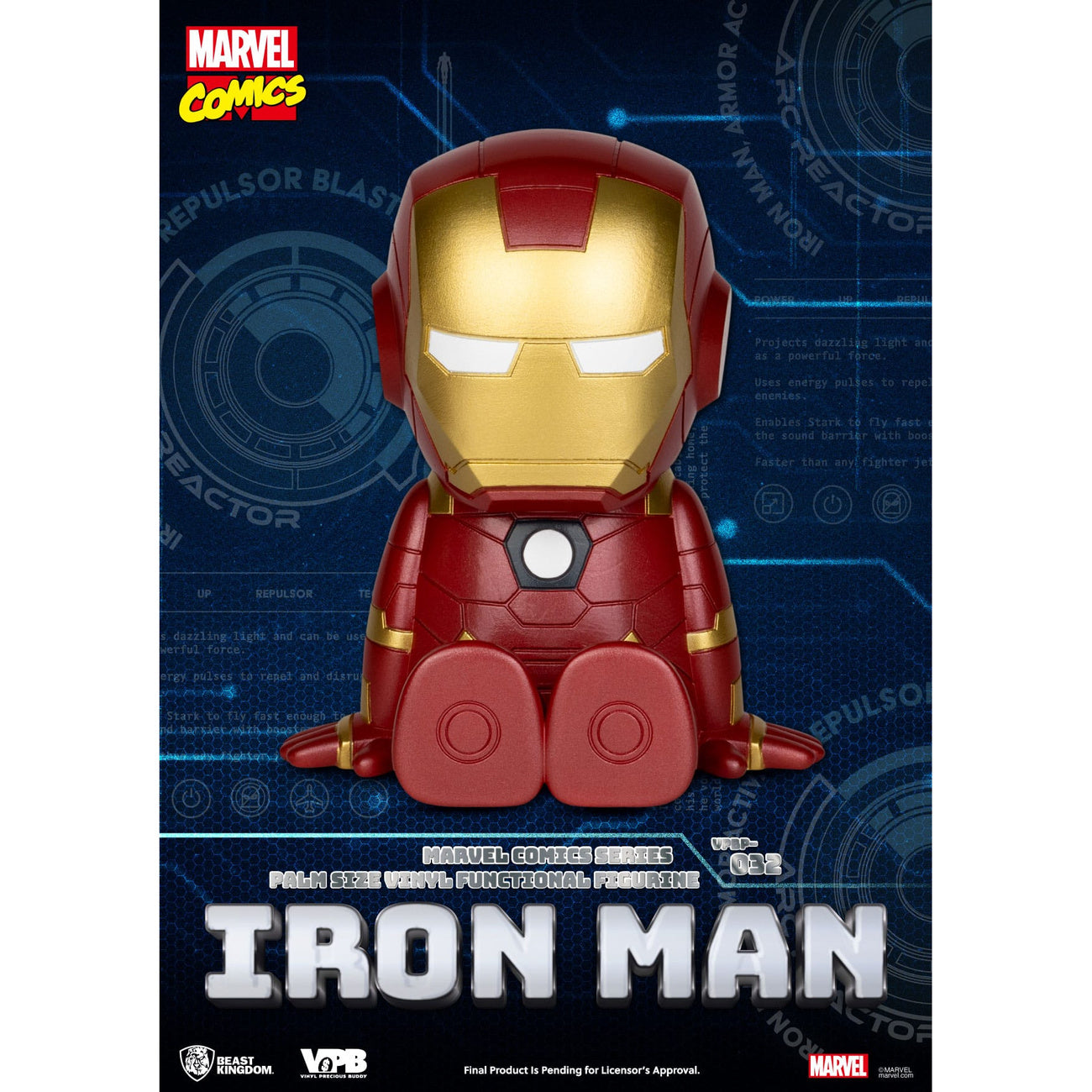 Imagen del producto Marvel Comics Classic Piggy Hucha de vinilo Iron Man 12 cm