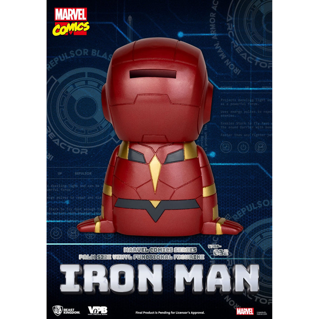 Imagen del producto Marvel Comics Classic Piggy Hucha de vinilo Iron Man 12 cm
