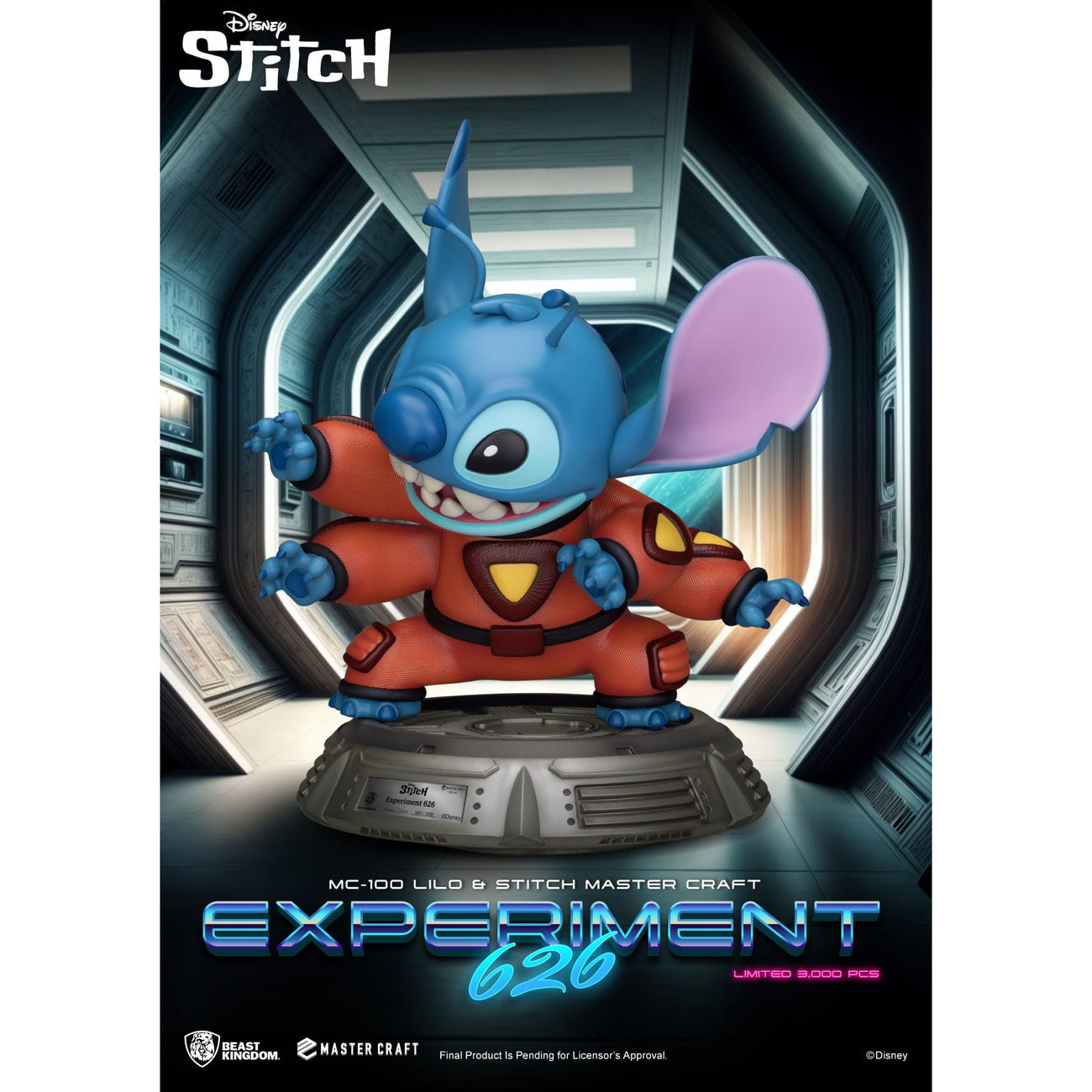 Product image Lilo & Stitch Master Craft Statue Experiment 626 39 cm