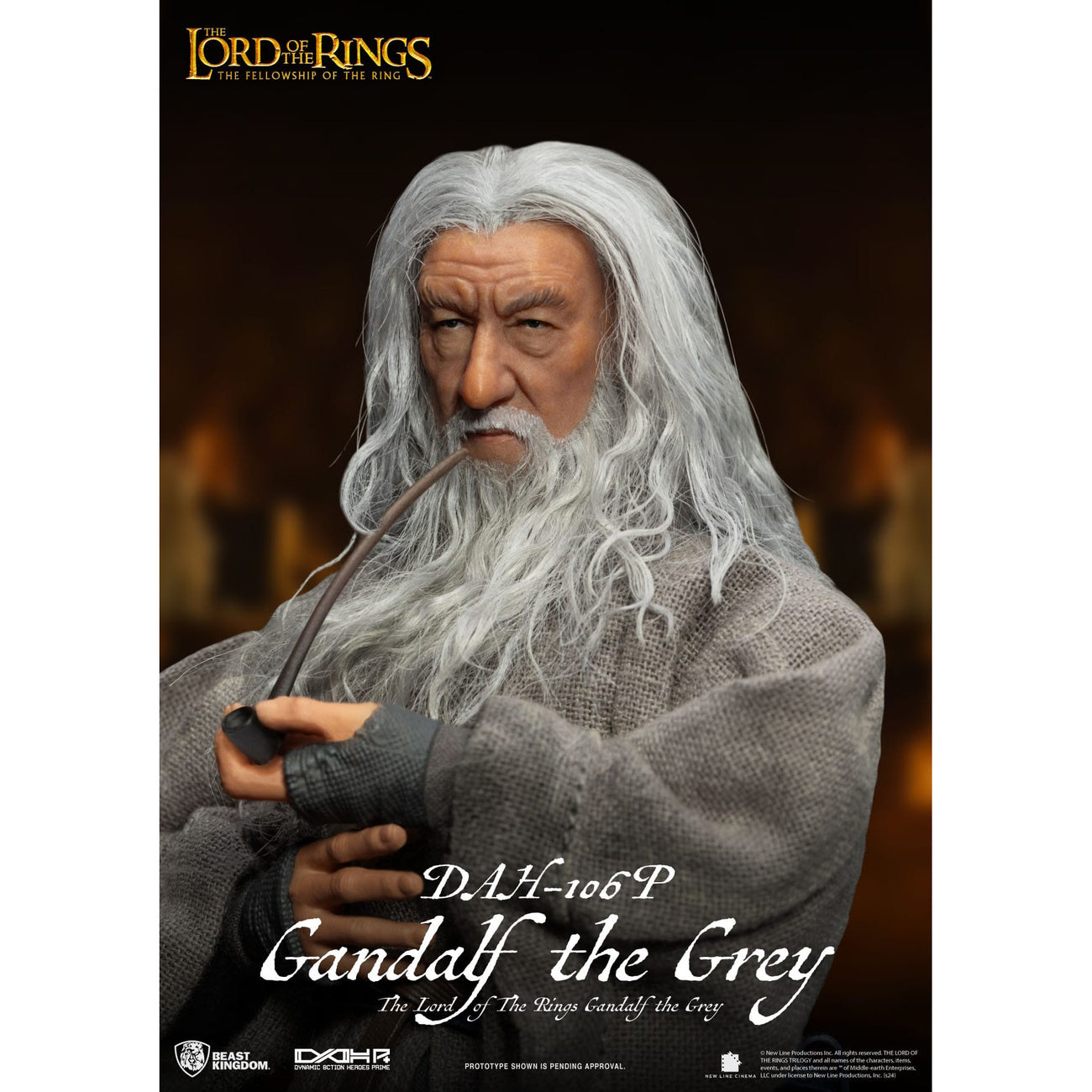 Imagen del producto El Señor de los Anillos figura de acción Dynamic 8ction Heroes 1/9