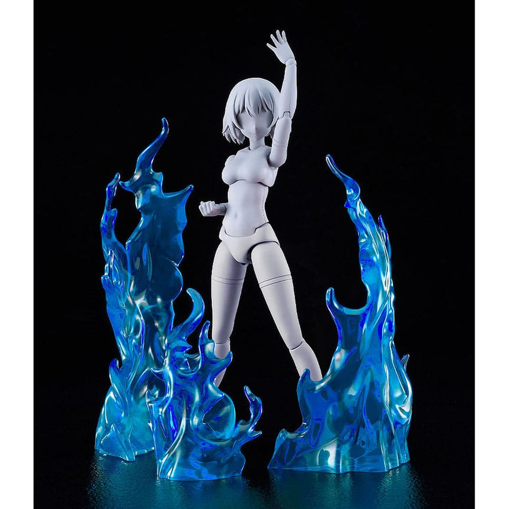 Imagen del producto The Simple Effect set de accesorios para figuras Flames: Blue
