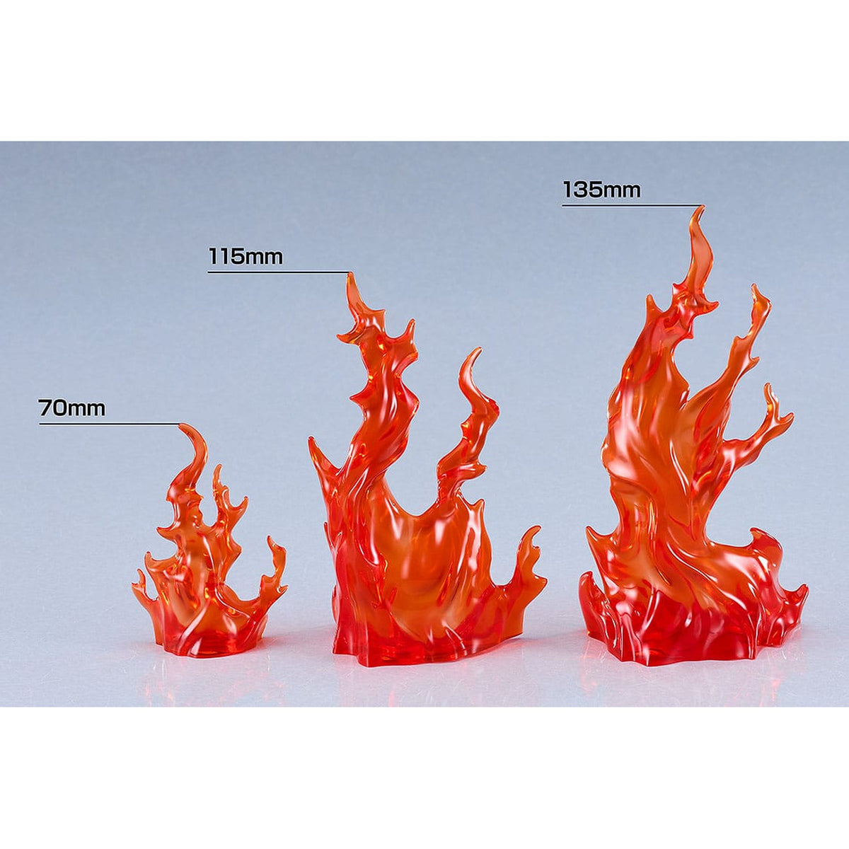 Imagen del producto The Simple Effect Set de accesorios para figuras Flames: Red