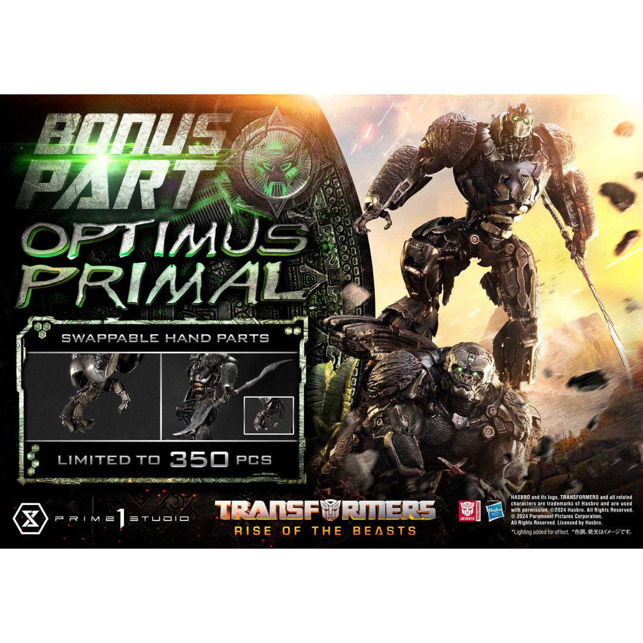 Imagen del producto Transformers: Rise of the Beasts Estatua Museum Masterline
