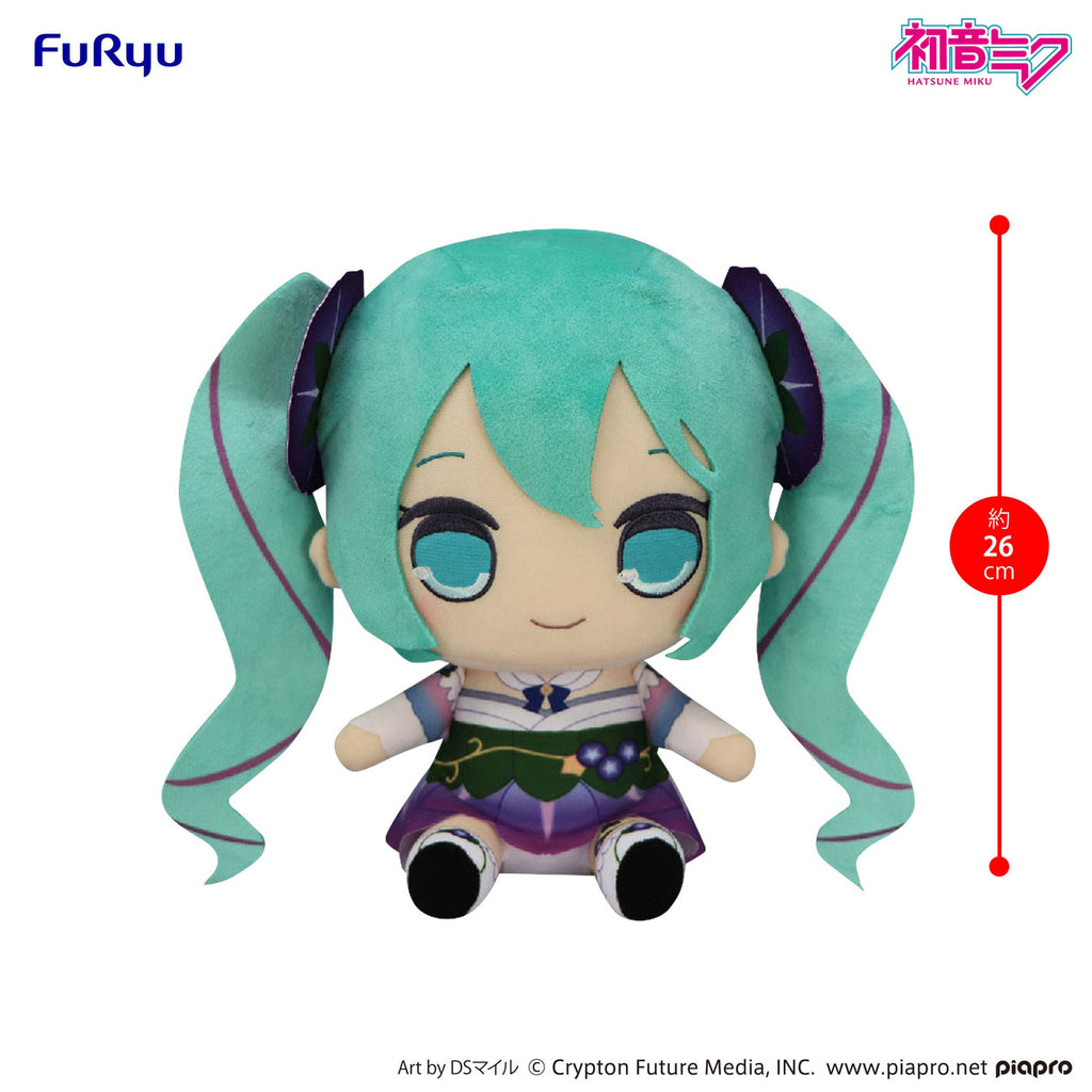 Imagen del producto Hatsune Miku Kyurumaru peluche grande Morning Glory 26 cm