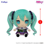 Imagen del producto Hatsune Miku Kyurumaru peluche grande Morning Glory 26 cm