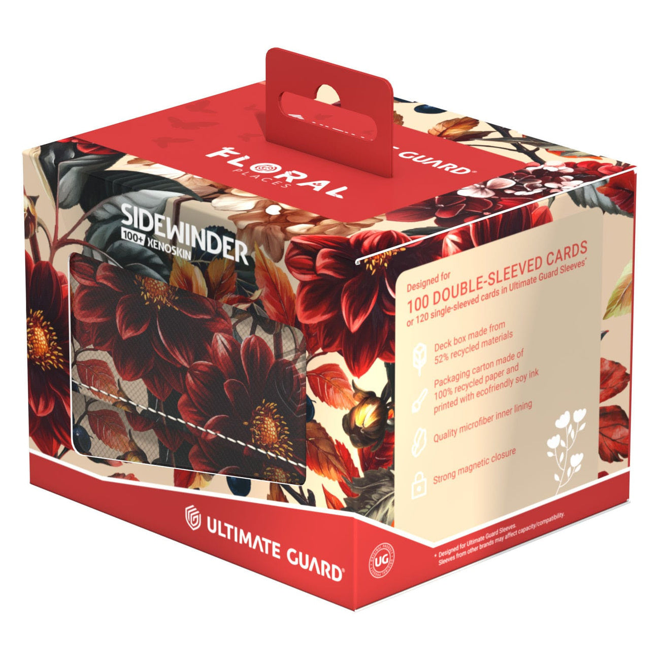 Imagen del producto Ultimate Guard Sidewinder 100+ Xenoskin "Floral Places" -