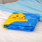 Imagen del producto Manta de franela polar Pokémon Starter Pokémon 130 x 160 cm