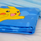 Imagen del producto Manta de franela polar Pokémon Starter Pokémon 130 x 160 cm