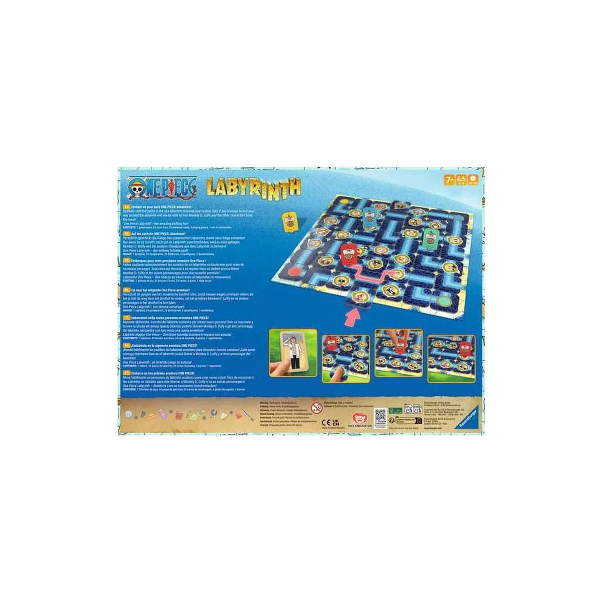 Imagen del producto One Piece Juego de mesa Laberinto