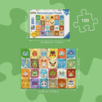 Product image Pokémon Kids Puzzle Pokémon Faces (100 Pieces XXL)