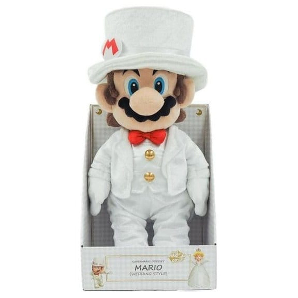 Imagen del producto Super Mario Peluche Mario Wedding 39 cm