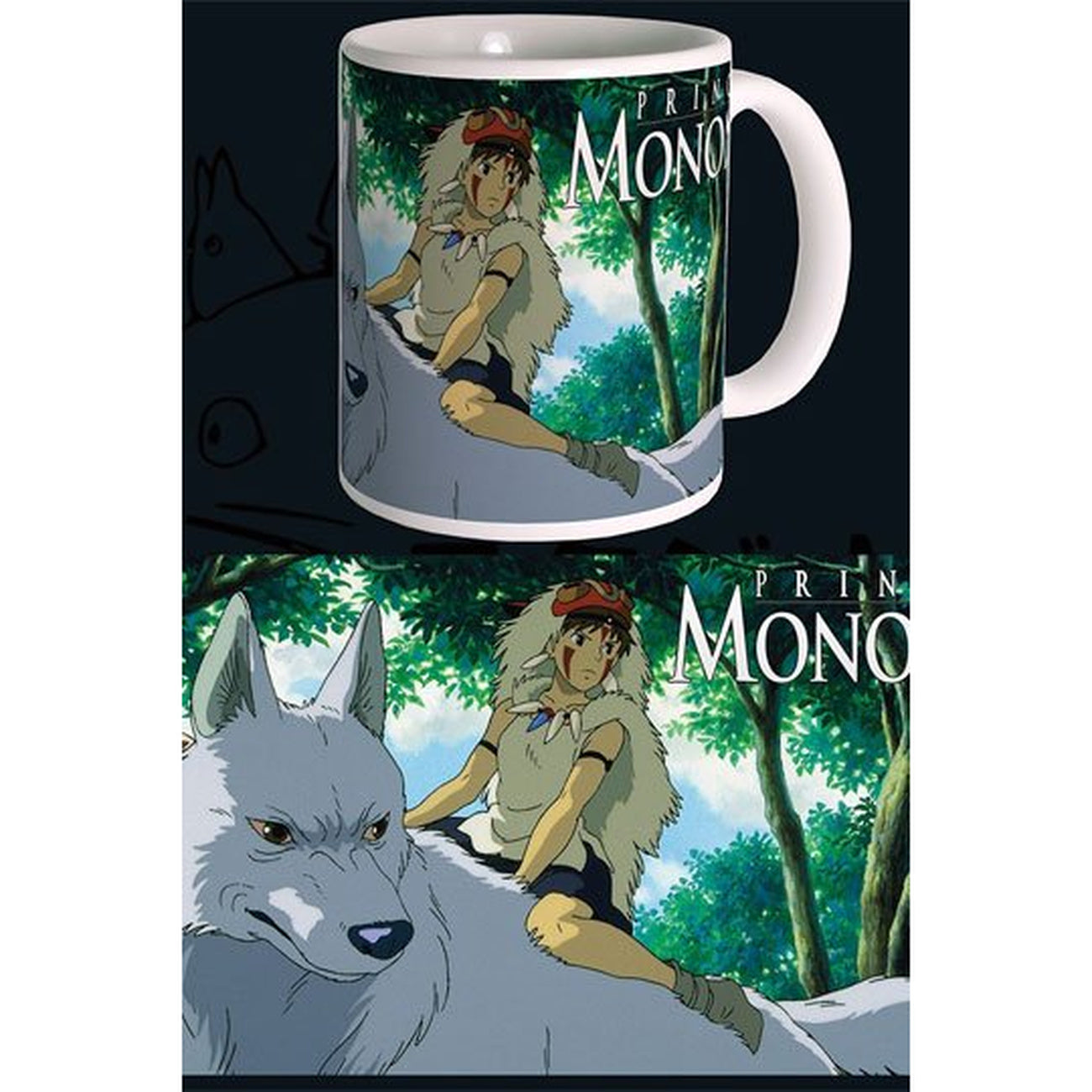 Imagen del producto Taza Studio Ghibli Princess Mononoke
