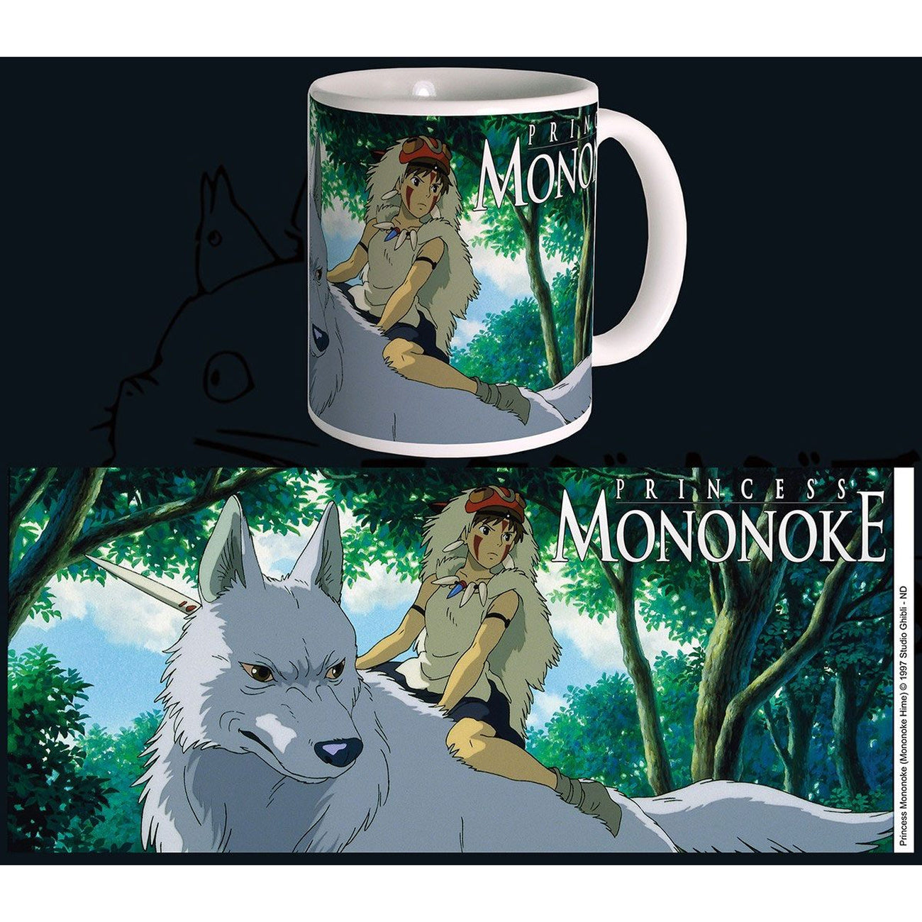 Imagen del producto Taza Studio Ghibli Princess Mononoke