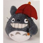 Imagen del producto Mi Vecino Totoro Peluche Totoro Red Umbrella 15 cm
