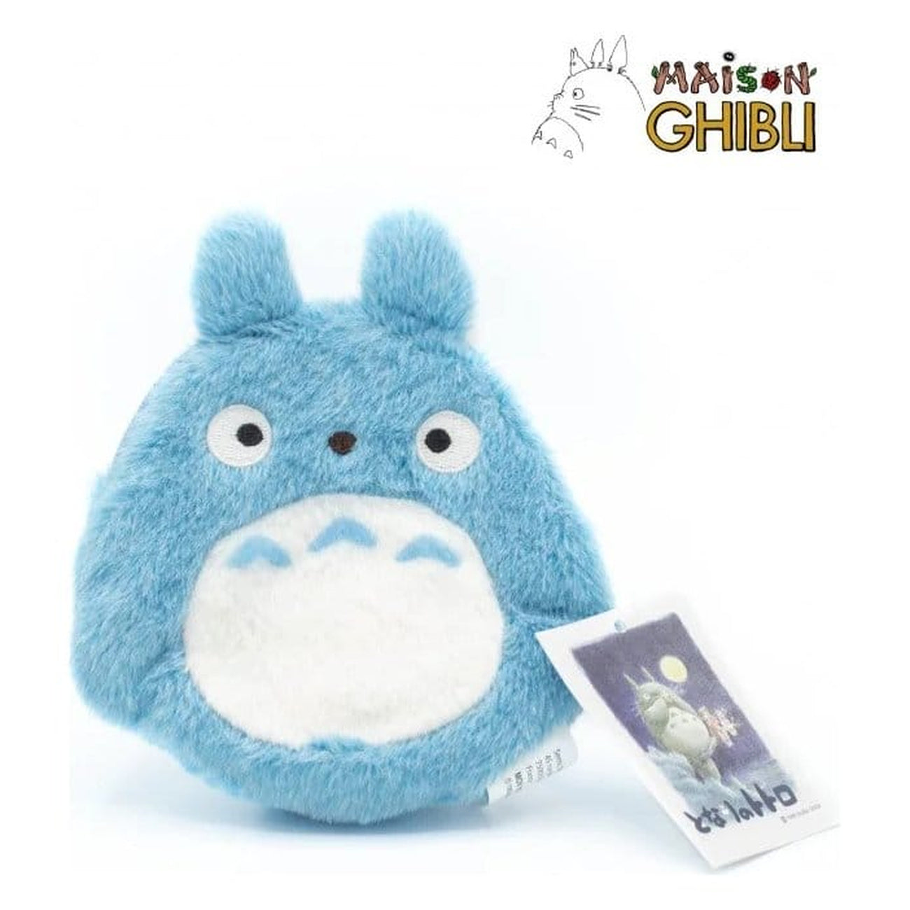 Imagen del producto Mi Vecino Totoro Monedero de Peluche Totoro Azul