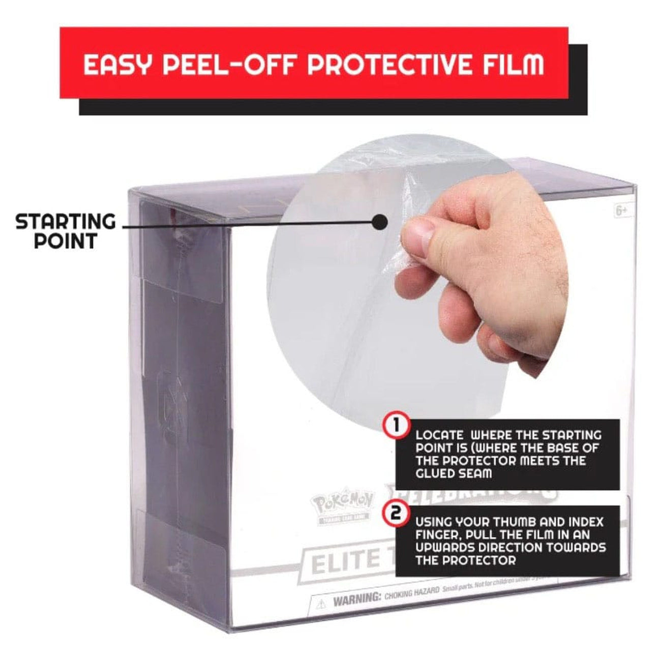 Imagen del producto Estuche PET pack de 5 para Cajas de Sobres / Cajas de Entrenador Élite