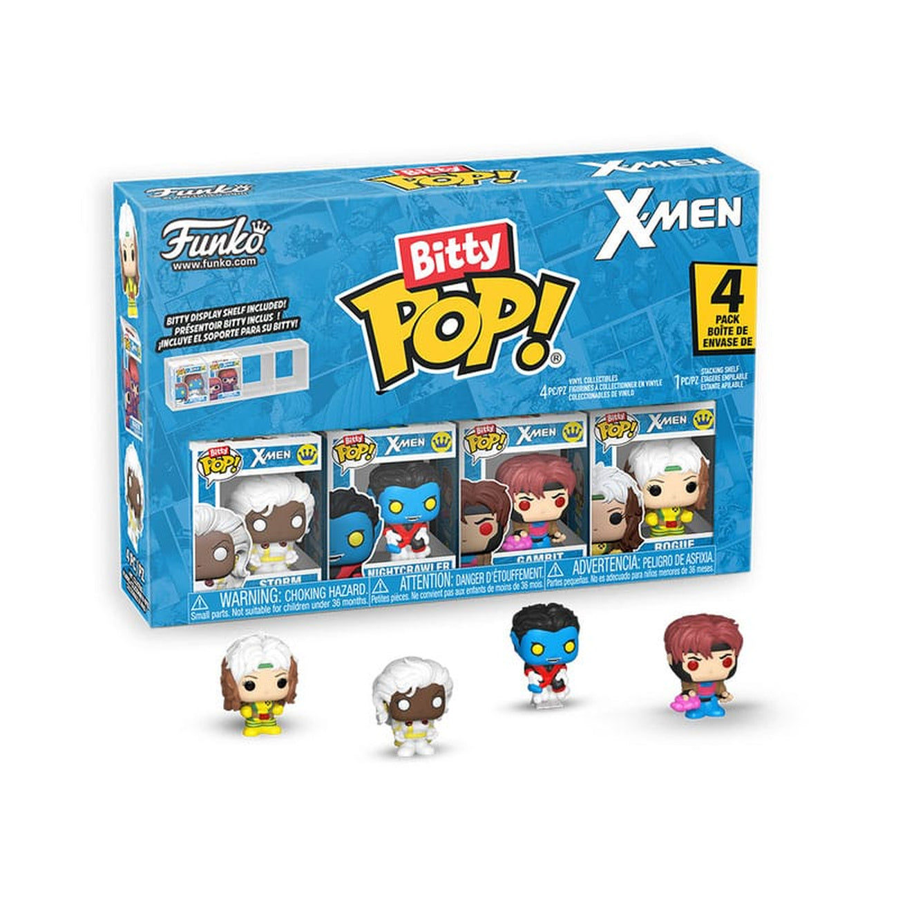 Product image X-Men Bitty POP! Vinyl Figures 4-Pack Gambit 2.5 cm