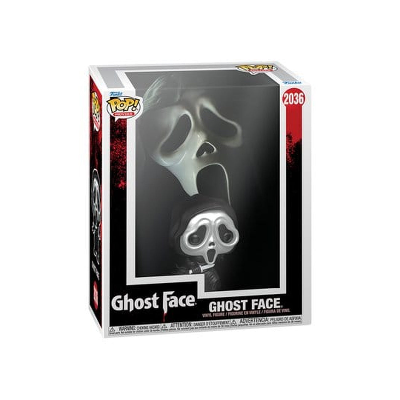 Imagen del producto Scream POP! VHS Covers figura de vinilo Ghost Face 9 cm