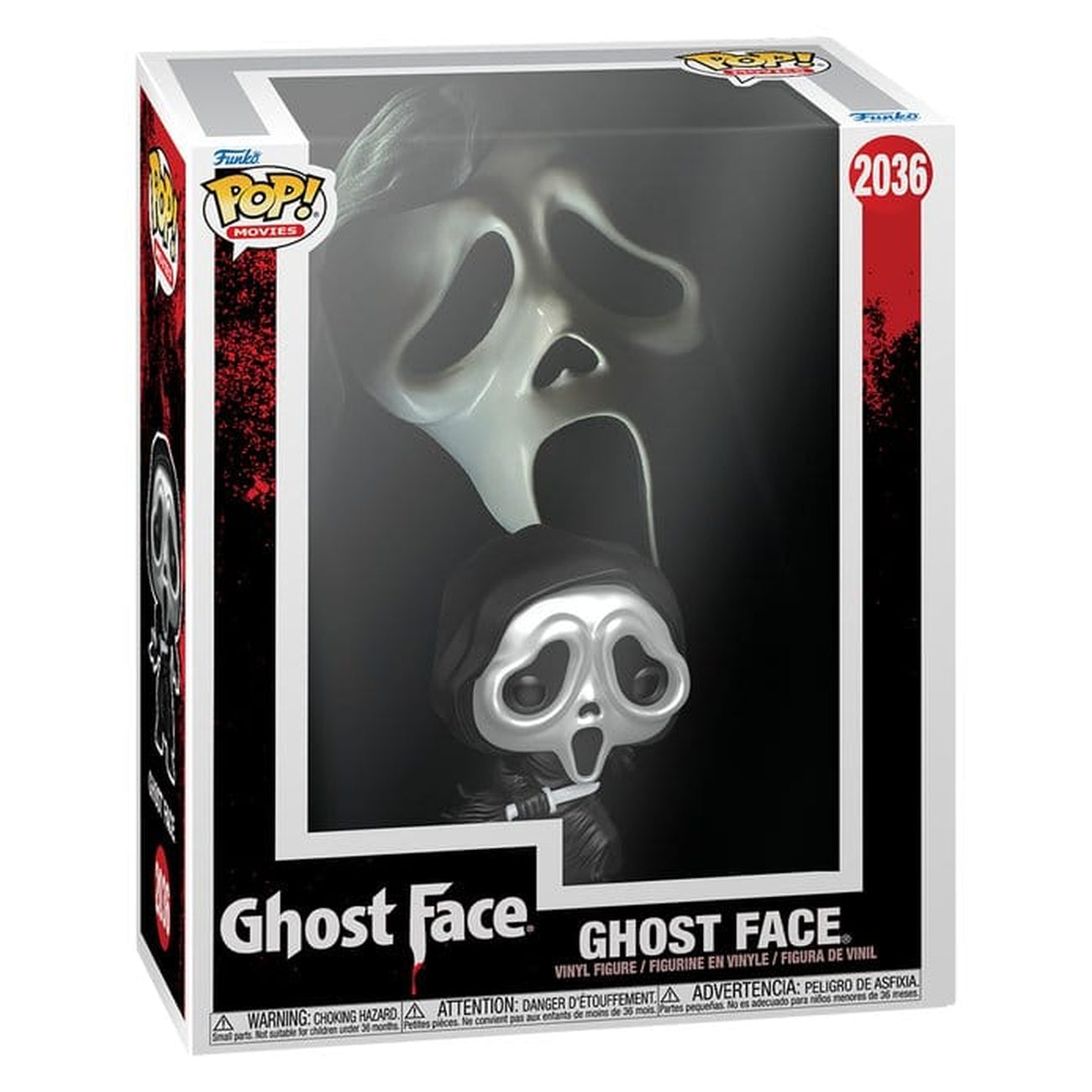 Imagen del producto Scream POP! VHS Covers figura de vinilo Ghost Face 9 cm