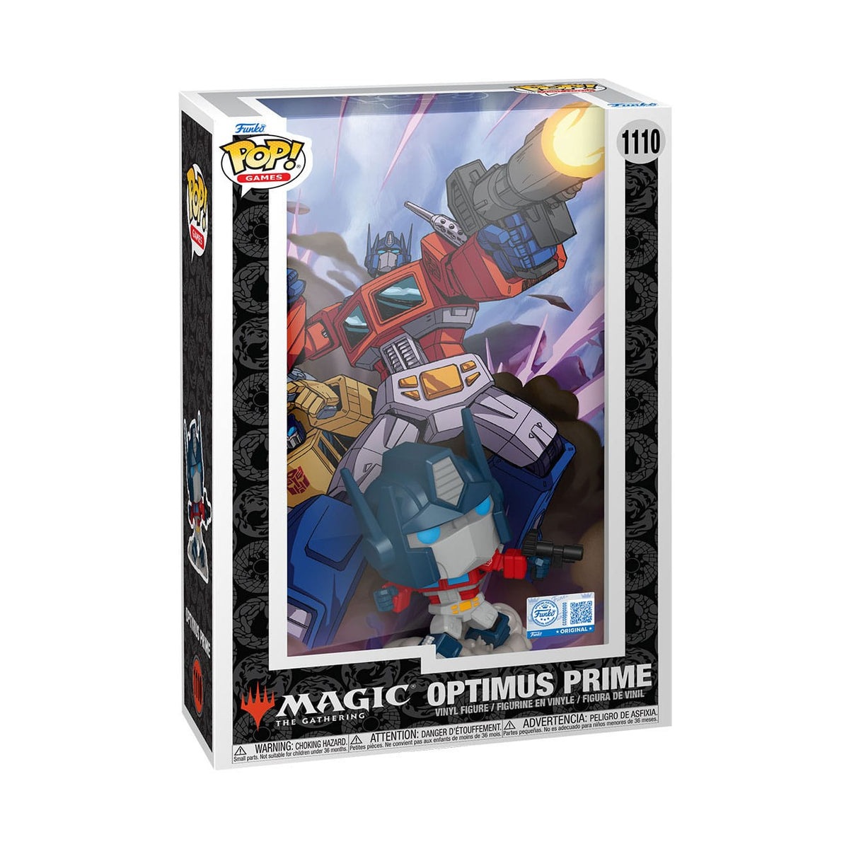 Product image Transformers x MTG POP! Comic Covers Vinyl Figure Optimus