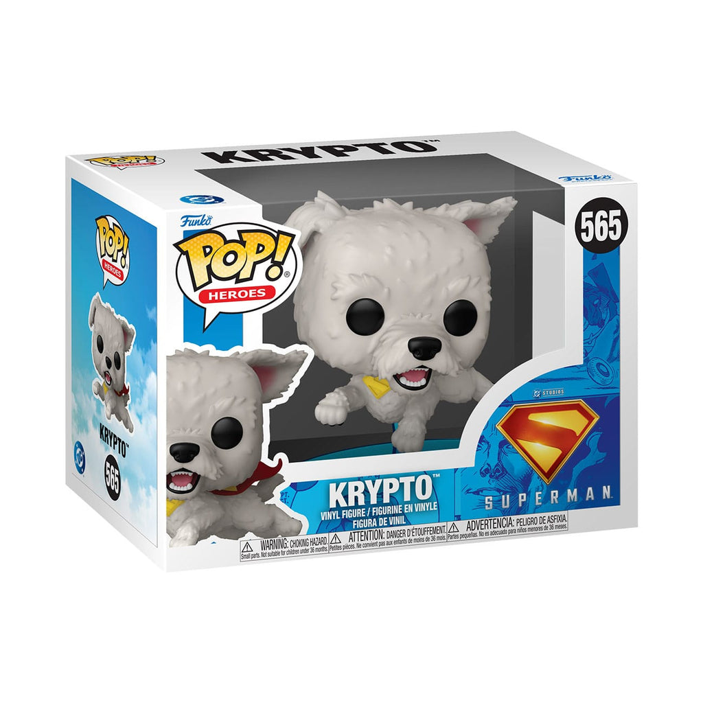 Imagen del producto Superman (2025) Figura POP! Vinilo Krypto 9 cm