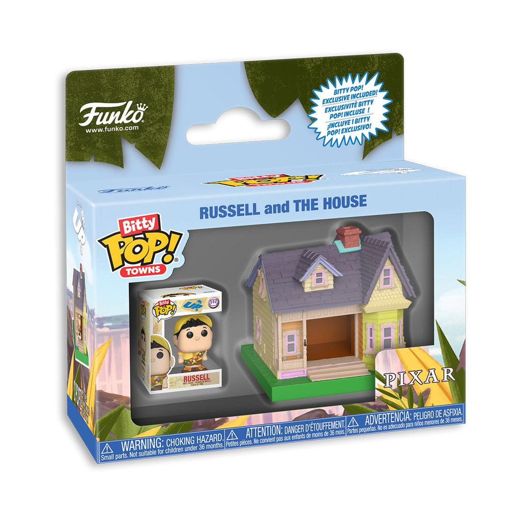 Imagen del producto Up Bitty POP! Towns figura de vinilo Russell and The House