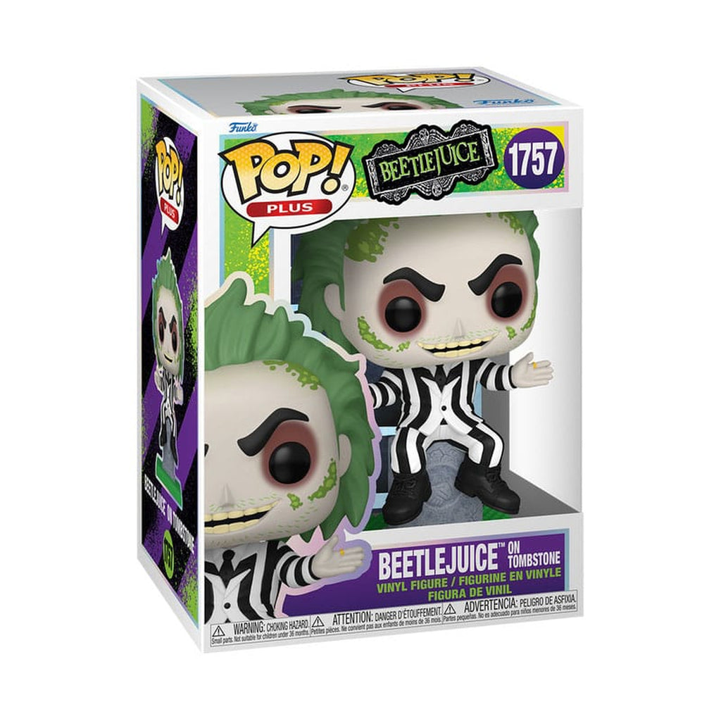 Imagen del producto Beetlejuice POP! Plus Movies figura de vinilo Beetlejuice