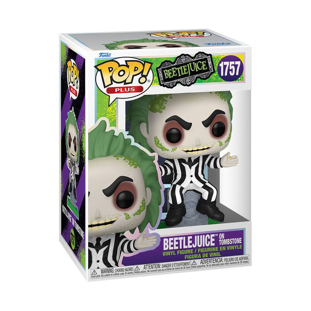 Imagen del producto Beetlejuice POP! Plus Movies figura de vinilo Beetlejuice