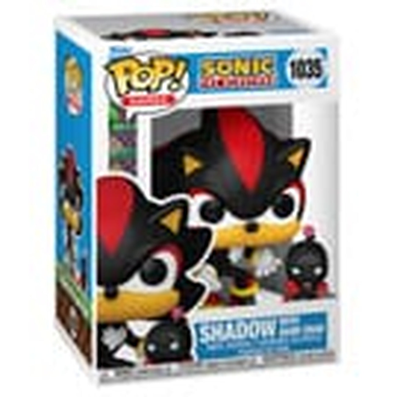 Imagen del producto Sonic The Hedgehog POP & Buddy! Figura de vinilo Shadow con D-Chao