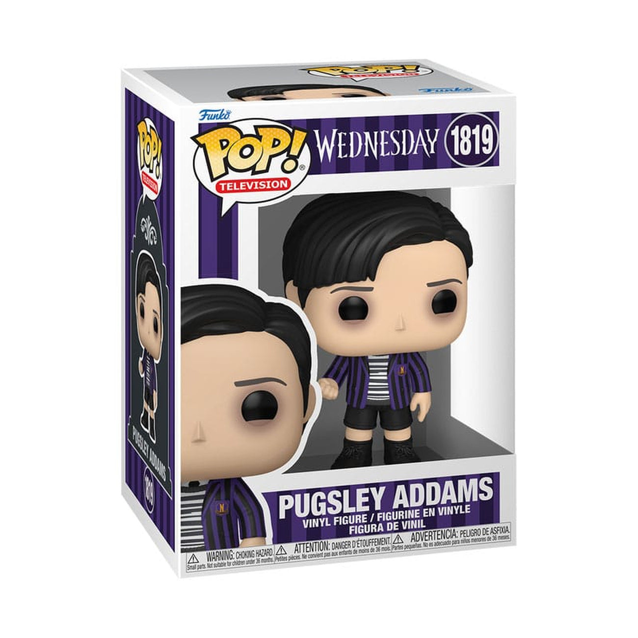 Imagen del producto Wednesday POP! TV figura de vinilo Pugsley 9 cm