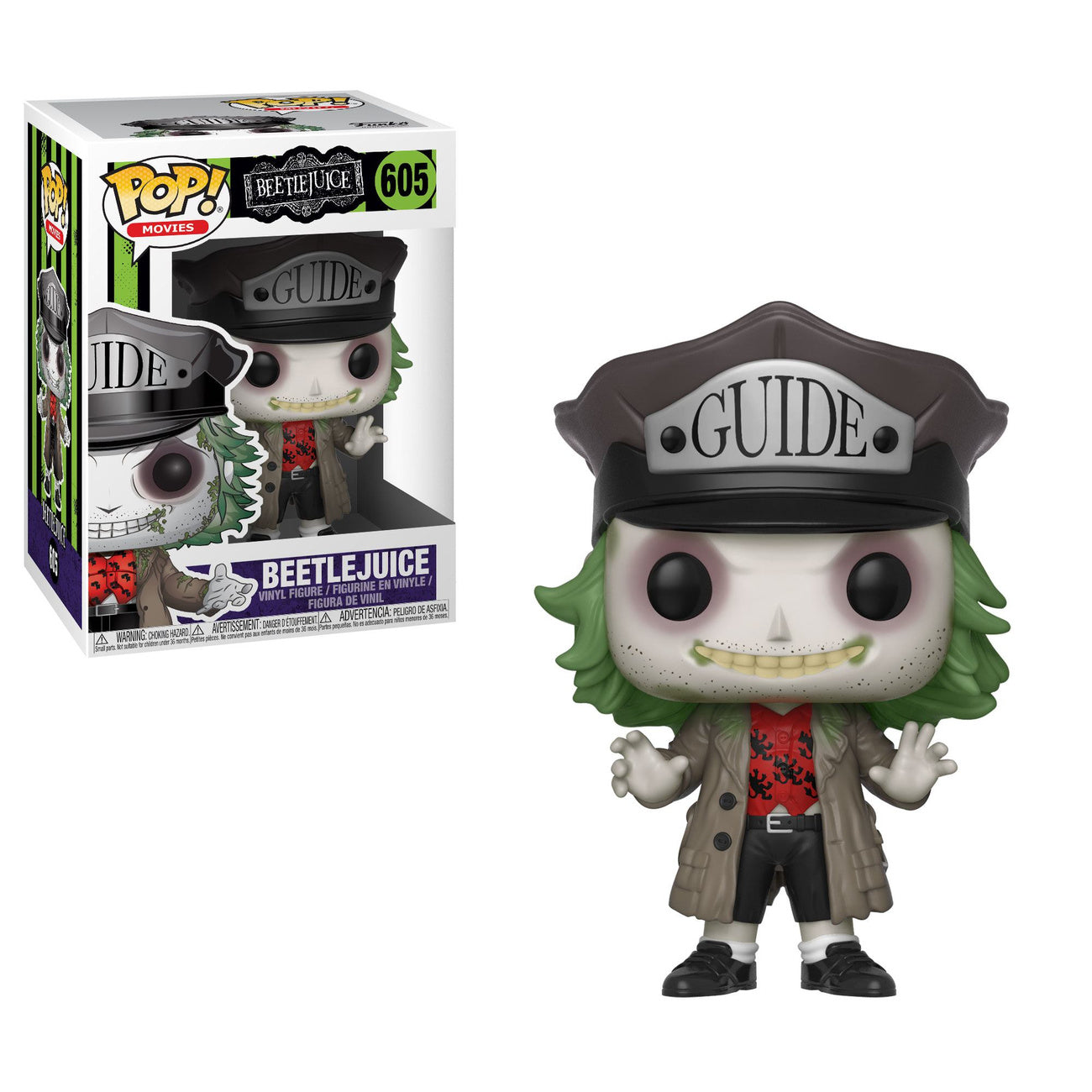 Imagen del producto Beetlejuice POP! Horror Figura de vinilo Beetlejuice Guide Hat 9