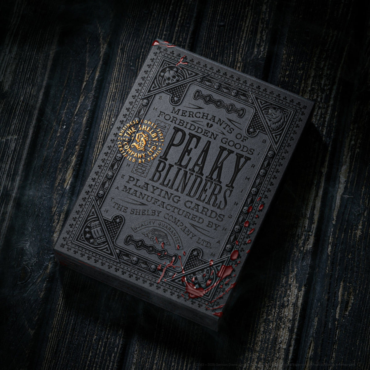 Imagen del producto Peaky Blinders Baraja de Cartas Forged In Smoke and Blood