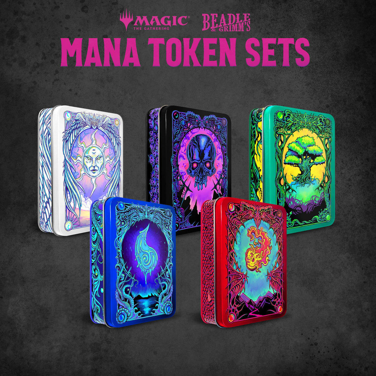 Imagen del producto Magic: The Gathering Pack de Dados y Fichas Mana Azul