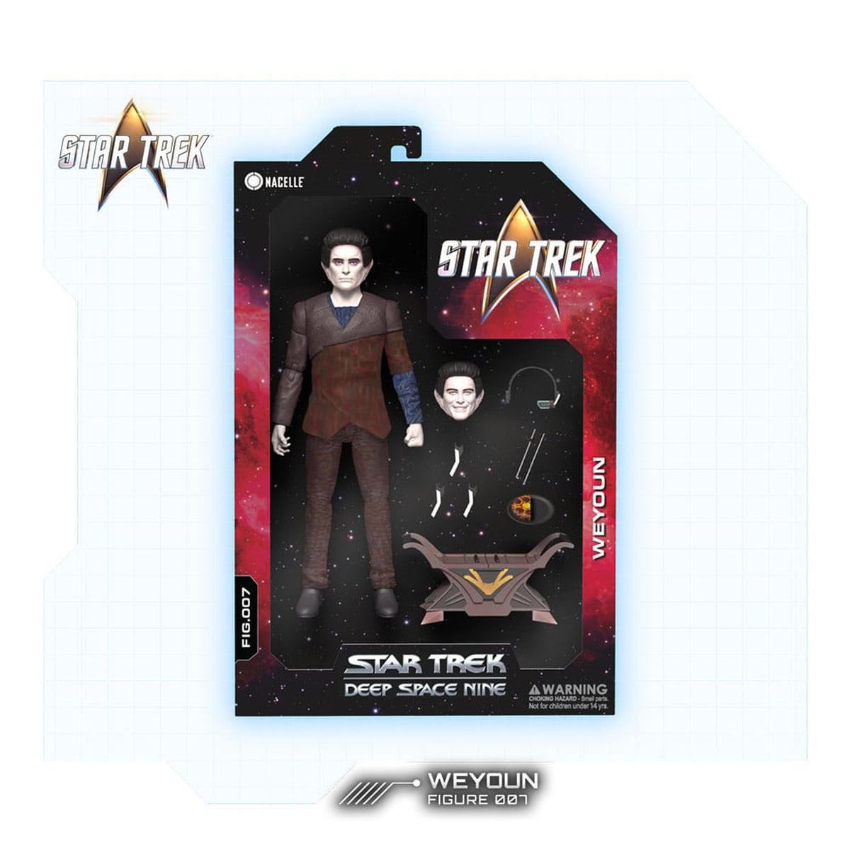 Product image Star Trek: Deep Space Nine Action Figure 1/12 Weyoun 16 cm